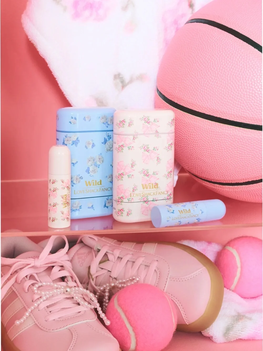 🧁🤍 LoveShackFancy X Wild Cosmetics Rosa Beaux Refillable Deodorant 💗🎯